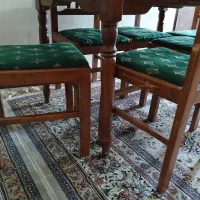 میز نهار خوری تمام چوب|میز و صندلی غذاخوری|کرج, شهرک اوج|دیوار