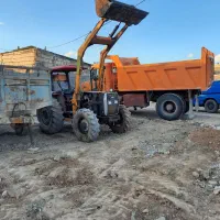 بارگیری مصالح جابه‌جای‌صفرتاصد مصالح‌وبیل لودری‌
