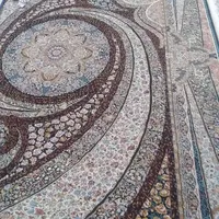 فرش طرح کهکشان تمیز و بدون هیچ مشکلی