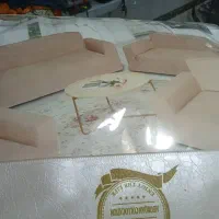 رومبلی هفت نفره وده نفره رنگ کرمی