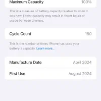 آیفون 15 پرومکس 256 رنگ مشکی