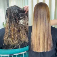 انجام کراتین و پروتئین فقط با دریافت هزینه مواد|خدمات آرایشگری و زیبایی|رشت, کوی فرهنگیان|دیوار