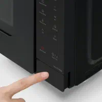 مایکروویو ۲۵ لیتری رنگ مشکی لمسی پاناسونیک|اجاق گاز و لوازم برقی پختوپز|تهران, شهرک هما|دیوار