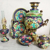 نقاشی روی سماور