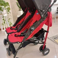 کالسکه عصایی دوقلو چیکو|کالسکه و لوازم جانبی|مشهد, خاتم الانبیا|دیوار