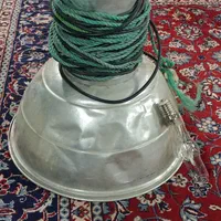 چراغ روشنایی کلاهی  بهمراه2عدد لامپ|لامپ و چراغ|تهران, افسریه شمالی|دیوار