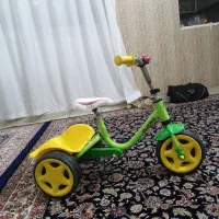 سه چرخه تمام فلز محکم و سالم رکاب وسط