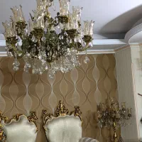 لوستر  کنارسالنی دیوار کوب برنز