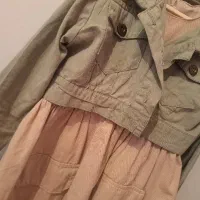 کت سارافون دخترانه بچه گانه کاملا نو|کفش و لباس بچه|محمدیه-قزوین, |دیوار