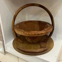 ظرف میوه چوبی تاشو