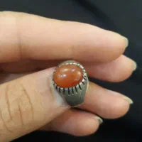 انگشتر عقیق یمن با قدمت بیش از ۸۰ سال اتیغه