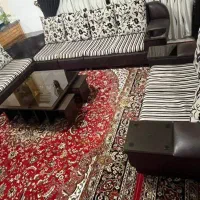 مبل ۹ نفره دسته میزدار با میز و عسلی