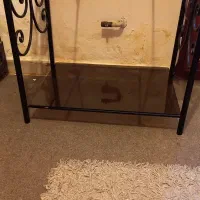 فروش سرویس فرفوژه ست باشیشه۵میل دودی|بوفه، ویترین، کنسول|رشت, دیانتی|دیوار