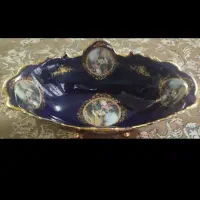 جام و قوری سرمه ای