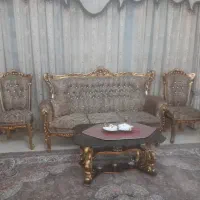 مبل استیل ۷ نفره|مبلمان خانگی و میز عسلی|تهران, امام حسین|دیوار
