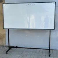 تخته وایت برد آبادبرد سایز200x100 پایه دار چرخدار|لوازم التحریر|تهران, امیریه|دیوار