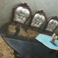 میز ناهار خوری 8نفره سالم تمیز، مبلمان 9نفر|میز و صندلی غذاخوری|پیشوا, |دیوار