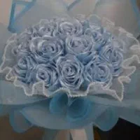 گل رز روبانی جاودانه|گل مصنوعی|سمنان, |دیوار