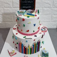 کیک جشن قرآن جشن الفبا جشن آب جشن هزار|خوردنی و آشامیدنی|قم, بنیاد|دیوار