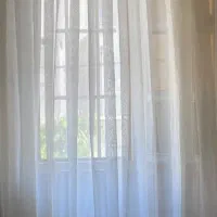دو عدد پرده حریر