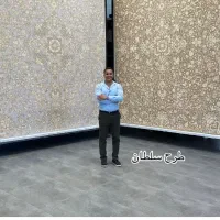 فرح شاد ده رنگ طلایی خشتی ۱۲۰۰|فرش|بوشهر, |دیوار