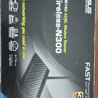 مودم ASUS ADSL2+ N300|مودم و تجهیزات شبکه|قائم‌شهر, |دیوار