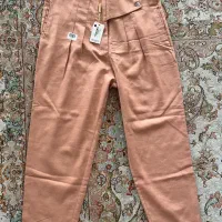 شلوار کالباسی لینن کجراه|لباس|تهران, دریا|دیوار