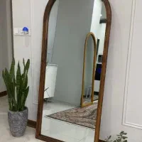 آینه قدی دور چوبی،ایینه قدی تمام چوب روس|آینه|خمینی‌شهر, |دیوار