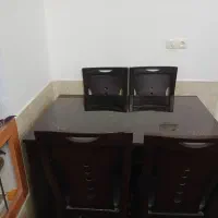 میز نهار خوری ۴نفره در حد نو|میز و صندلی غذاخوری|شیراز, میانرود|دیوار