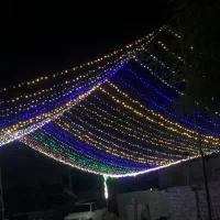 ریسه|ریسه و چراغ تزئینی|رودان, |دیوار