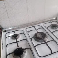 اجاق گاز طرح فرسفید رنگ