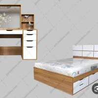 تخت مدل نیلا سرویس خواب|تخت و سرویس خواب|قزوین, |دیوار