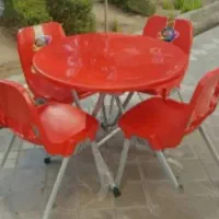 میز صندلی پلاستیک ناصر