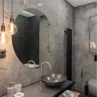 میکروسمنت نما/سرویس بهداشتی و حمام/استخر و داخلی|خدمات پیشه و مهارت|چمستان, |دیوار