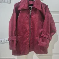 کت زیپ دار طرح مخمل نو نو