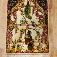 فرش ابریشم بافت کاشان