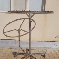 رگال گردان چرخ‌دار استیل سالم و تمیز|فروشگاه و مغازه|ابهر, |دیوار