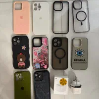 گارد ۱۴ پرومکس و شارژر آیفون