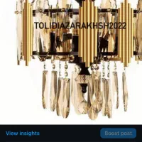 تولید انواع لوستر های کریستالی باضمانت|لوستر و چراغ آویز|تهران, خاوران|دیوار