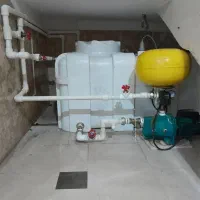 تعمیر پمپ اب و نصب مخزن