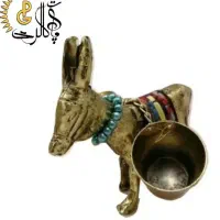 مجسمه برنزی الاغ و گوزن