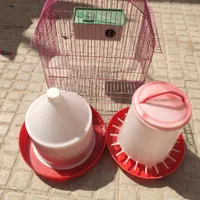 قفس و آب خوری ودون خوری بزرگ
