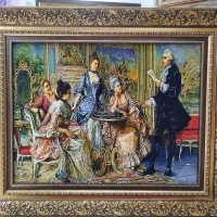 تابلو فرش دستبافت شاعر جوان/شرایط نقد و اقساط