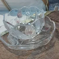 ظروف کریستال ۴تیکه والتر آلمان سالم سالم|ظروف سرو و پذیرایی|فردیس, منظریه|دیوار