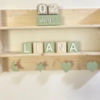 شلف اتاق کودک چوب روسی|کتابخانه، شلف، قفسه‌های دیواری|اراک, |دیوار