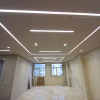 اجرای کناف، سقف کاذب ،عایق پشم‌سنگ ، لمسه کوبی