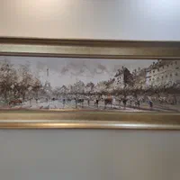 تابلو نقاشی و سایر لوازم منزل فروش به دلیل مهاجرت