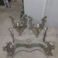 میز عسلی چوبی در حد نو|مبلمان خانگی و میز عسلی|محمدیه-قزوین, |دیوار