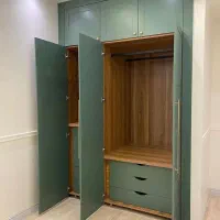 کمد دیواری با درب اتاق خواب|جاکفشی، کمد، دراور|تهران, پاسداران|دیوار