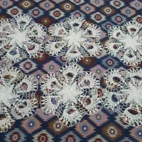 6عدد رومیزی قلاب بافی شده کاردست|پرده، رانر، رومیزی|تهران, جی|دیوار